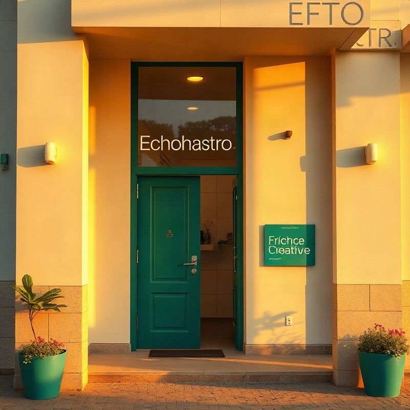 Echohastro office entrance on Iftin Road, Garissa